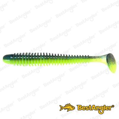 Keitech Swing Impact 4.5" Chartreuse Thunder - CT#12