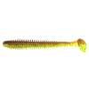 Keitech Swing Impact 4.5" Motoroil / Chartreuse