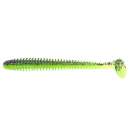 Keitech Swing Impact 4.5" Purple Chartreuse - BA#03