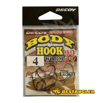 DECOY Worm 23 Body Hook #4