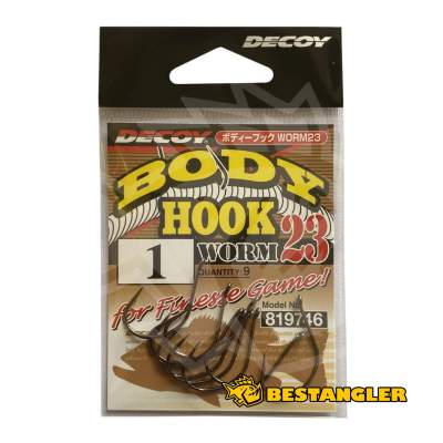 DECOY Worm 23 Body Hook #1