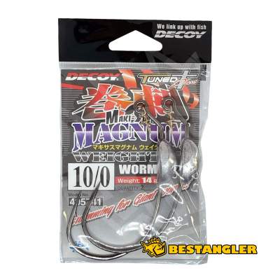 DECOY Worm 130M Makisasu Hook Magnum Weighted #10/0 - 405741