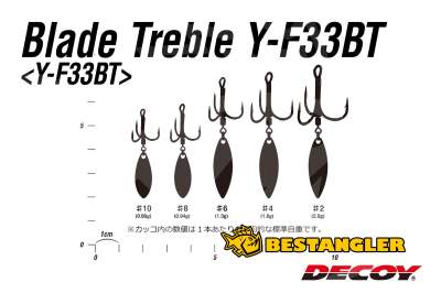 DECOY Blade Treble Y-F33BT #10 - 826805