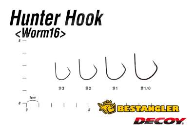 DECOY Worm 16 Hunter Hook #1 - 808627