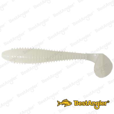 Keitech FAT Swing Impact 3.8" Pearl Glow - LT#55