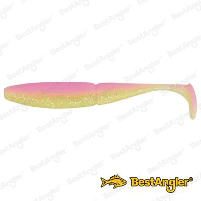 Sawamura One Up Shad Slim 4" #073 Pink Chart