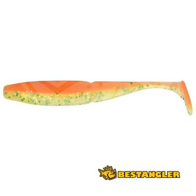 Sawamura One Up Shad Slim 4" #076 Orange Green