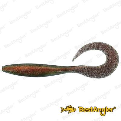 Sawamura One Up Curly 3.5" #050 Neon Fish