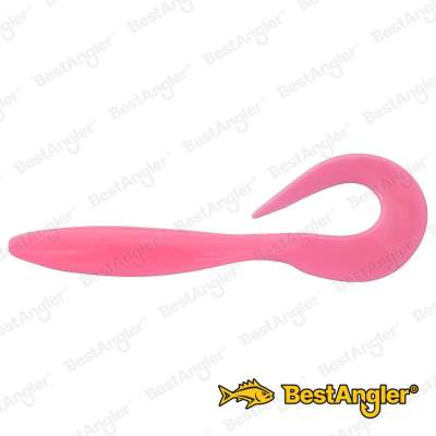 Sawamura One Up Curly 5" #037 Pink Fluores