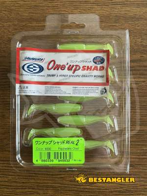 Sawamura One Up Shad 2" #090 Psychedelic Chart