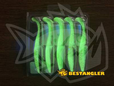 Sawamura One Up Shad 5" #136 Green Pumpkin Chart - UV