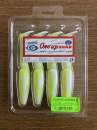 Sawamura One Up Shad 6" #147 White Chart