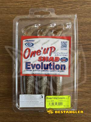 Sawamura One Up Shad 7" #089 Tinsel Brown