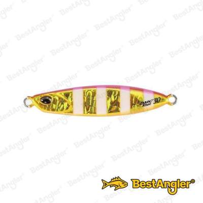 DUO Drag Metal Cast Shot 30g Pink Gold Zebra Glow PJA0045
