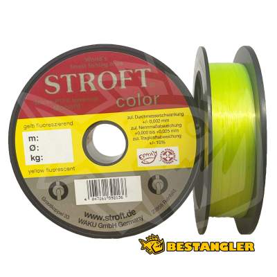 Vlasec STROFT COLOR yellow fluorescent 200 m