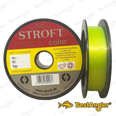Vlasec STROFT COLOR yellow fluorescent 200 m