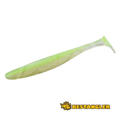 O.S.P DoLive Shad 4.5" Lime Chart Back Shiner TW184