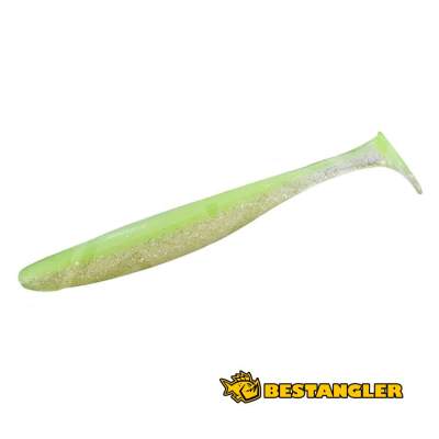 O.S.P DoLive Shad 6" Lime Chart Back Shiner TW184