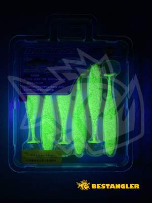 O.S.P DoLive Shad 4" SW Lime Chart SW W067 - UV