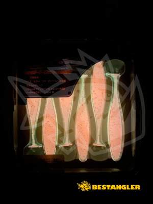 O.S.P DoLive Shad 4" SW Pink Back Glow TW110 - UV