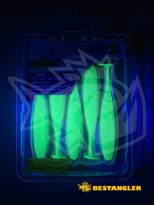 O.S.P DoLive Shad 4.5" SW Lime Chart SW W067 - UV