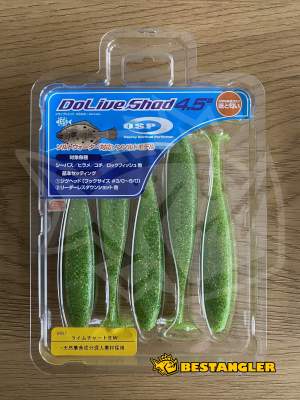 O.S.P DoLive Shad 4.5" SW Lime Chart SW W067