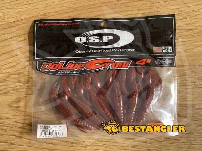 O.S.P DoLive Craw 4" Red Craw TW149