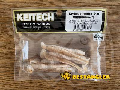 Keitech Swing Impact 4.5" Natural Craw - CT#04