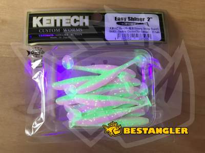 Keitech Easy Shiner 2" Electric Chicken - BA#01 - UV