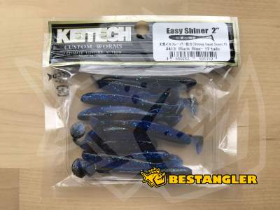 Keitech Easy Shiner 2" Black Blue - #413