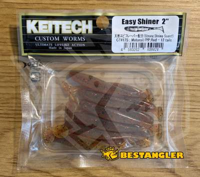 Keitech Easy Shiner 2" Motoroil PP. Red - CT#17