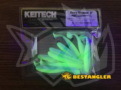 Keitech Easy Shiner 2" Electric Chart - LT#41 - UV