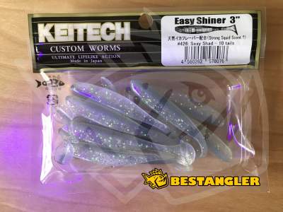 Keitech Easy Shiner 3" Sexy Shad - #426 - UV
