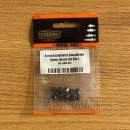 CAMO fazetované skleněné korálky 6 mm černé - CL-6GB-BL