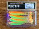 Keitech Easy Shiner 4" Orange Shiner - #441 - UV
