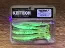 Keitech Easy Shiner 4" Motoroil / Chartreuse - CT#14 - UV