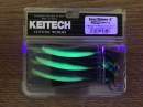 Keitech Easy Shiner 4" Fire Shad - CT#20 - UV