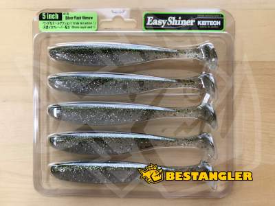 Keitech Easy Shiner 5" Silver Flash Minnow - #416