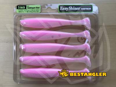Keitech Easy Shiner 5" Bubblegum Shad - #442