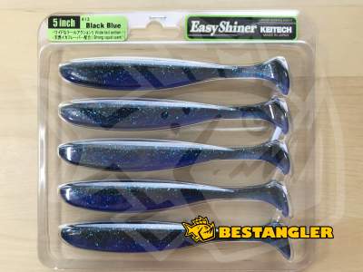 Keitech Easy Shiner 5" Black Blue - #413