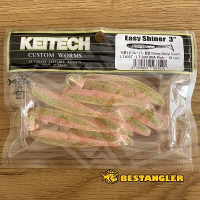 Keitech Easy Shiner 3" Sakura Pink - LT#02