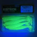 Keitech Easy Shiner 3.5" Lime / Chartreuse - #424 - UV