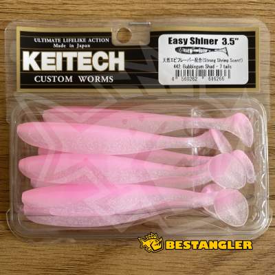 Keitech Easy Shiner 3.5" Bubblegum Shad - #442