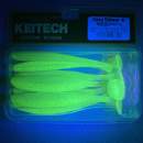 Keitech Easy Shiner 4" Lime / Chartreuse - #424 - UV