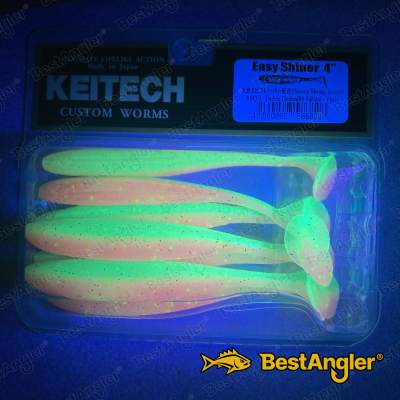 Keitech Easy Shiner 4" Electric Chicken - BA#01 - UV