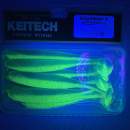 Keitech Easy Shiner 4" Lime / Blue - CT#26 - UV