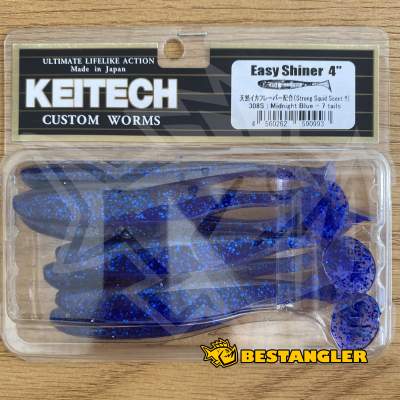 Keitech Easy Shiner 4" Midnight Blue - #308