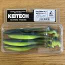 Keitech Easy Shiner 4.5" Chartreuse Thunder - CT#12