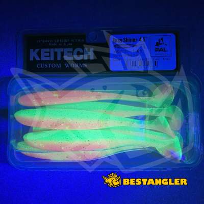 Keitech Easy Shiner 4.5" Electric Chicken - BA#01 - UV