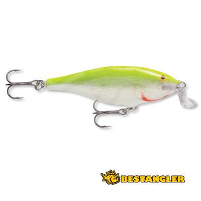 Rapala Shallow Shad Rap 05 Silver Fluorescent Chartreuse